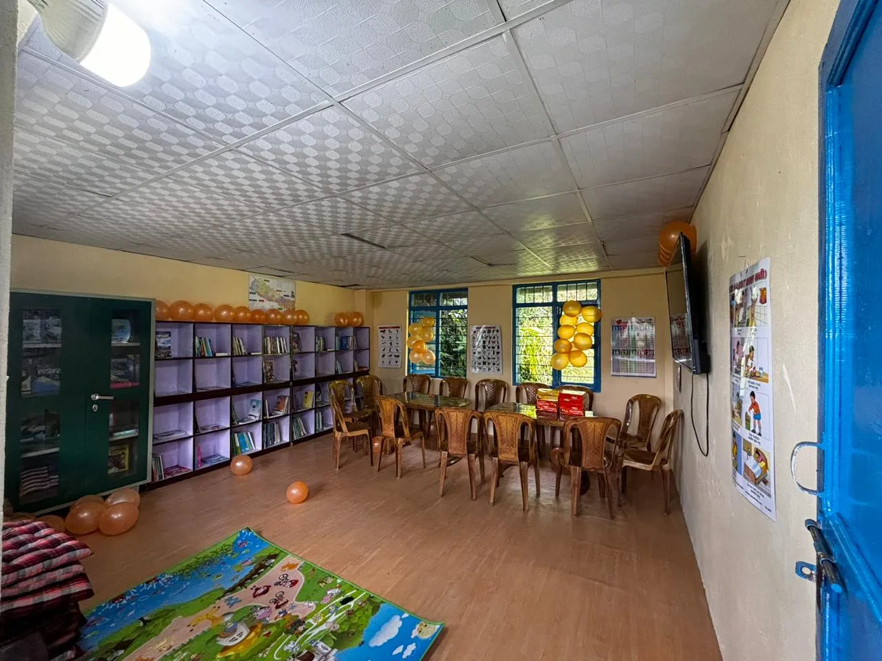 Library interior